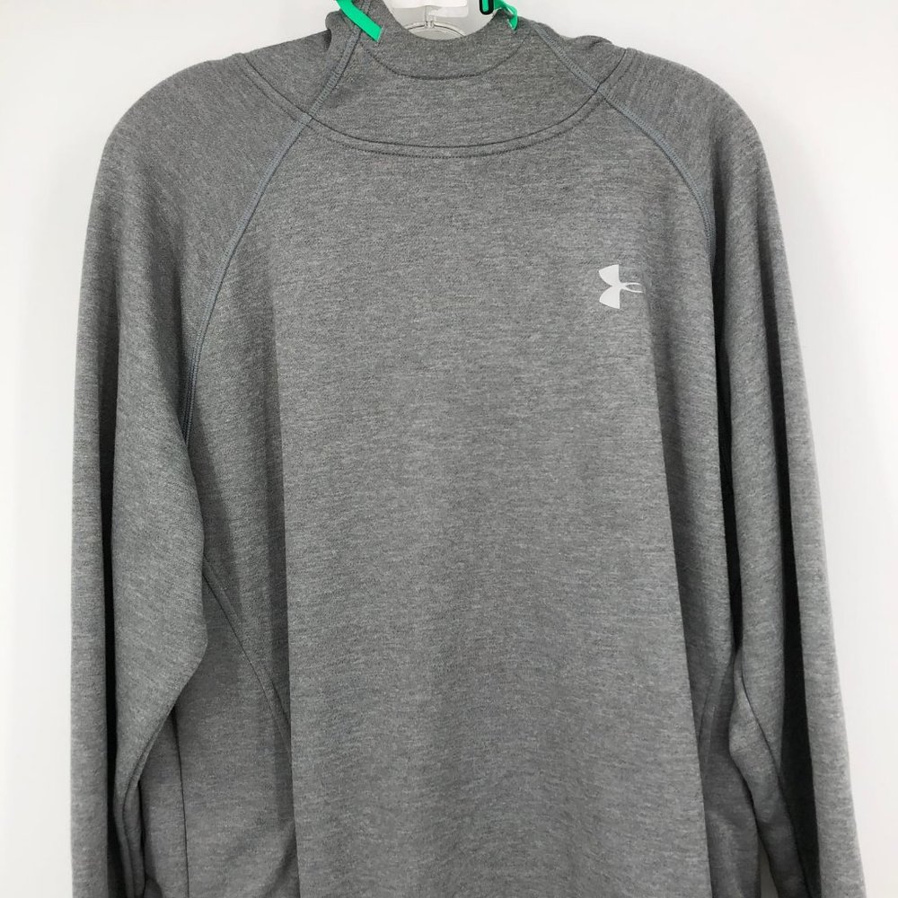 Under Armour Gray Basic Round Neck Sweatshirt | C… - image 3